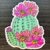 Cactus Flower Sticker-Vinyl Sticker-Roam Wild Designs