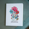 Happy Birthday Flowers Greeting Card-Card-Roam Wild Designs