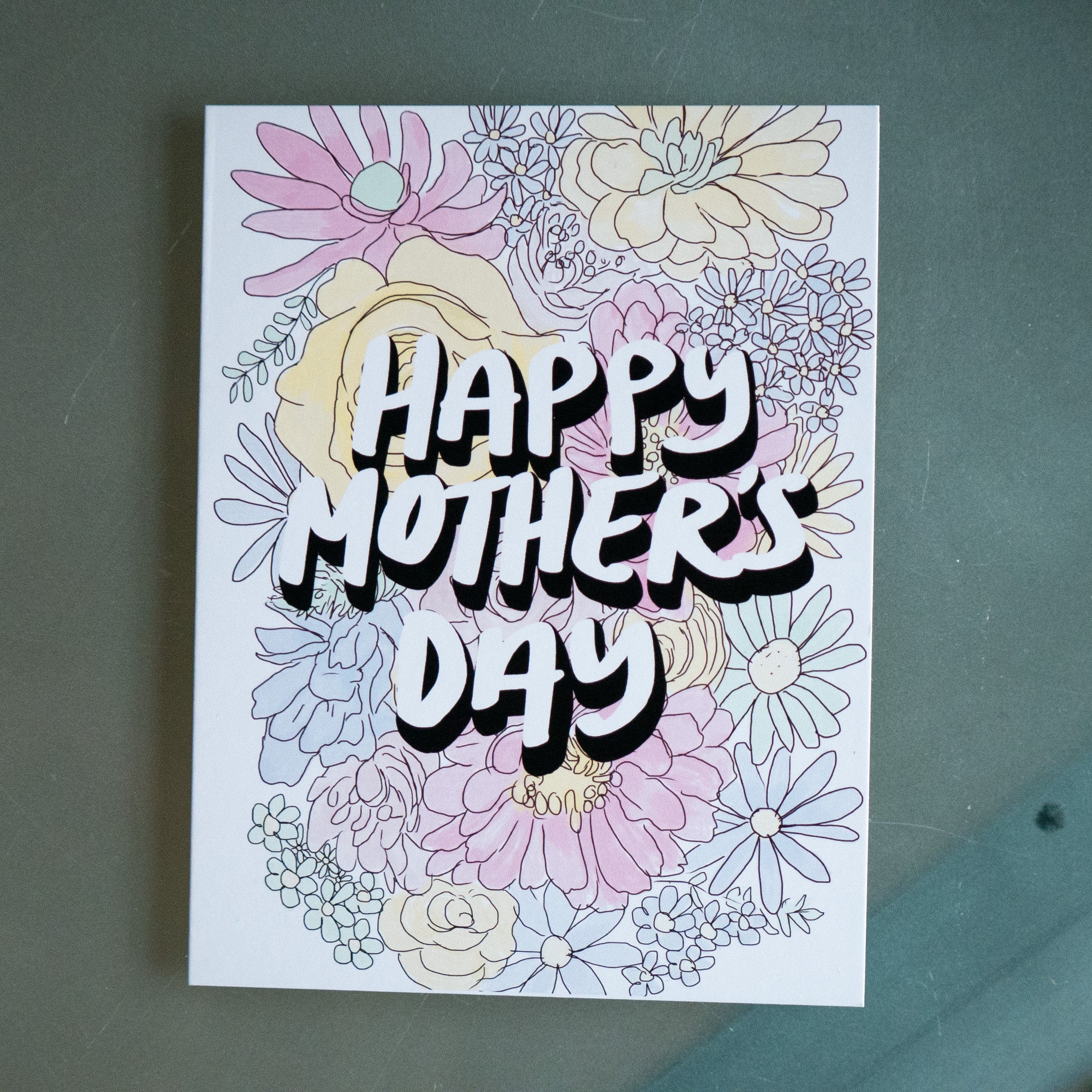 Happy Mother's Day Flowers Greeting Card-Card-Roam Wild Designs