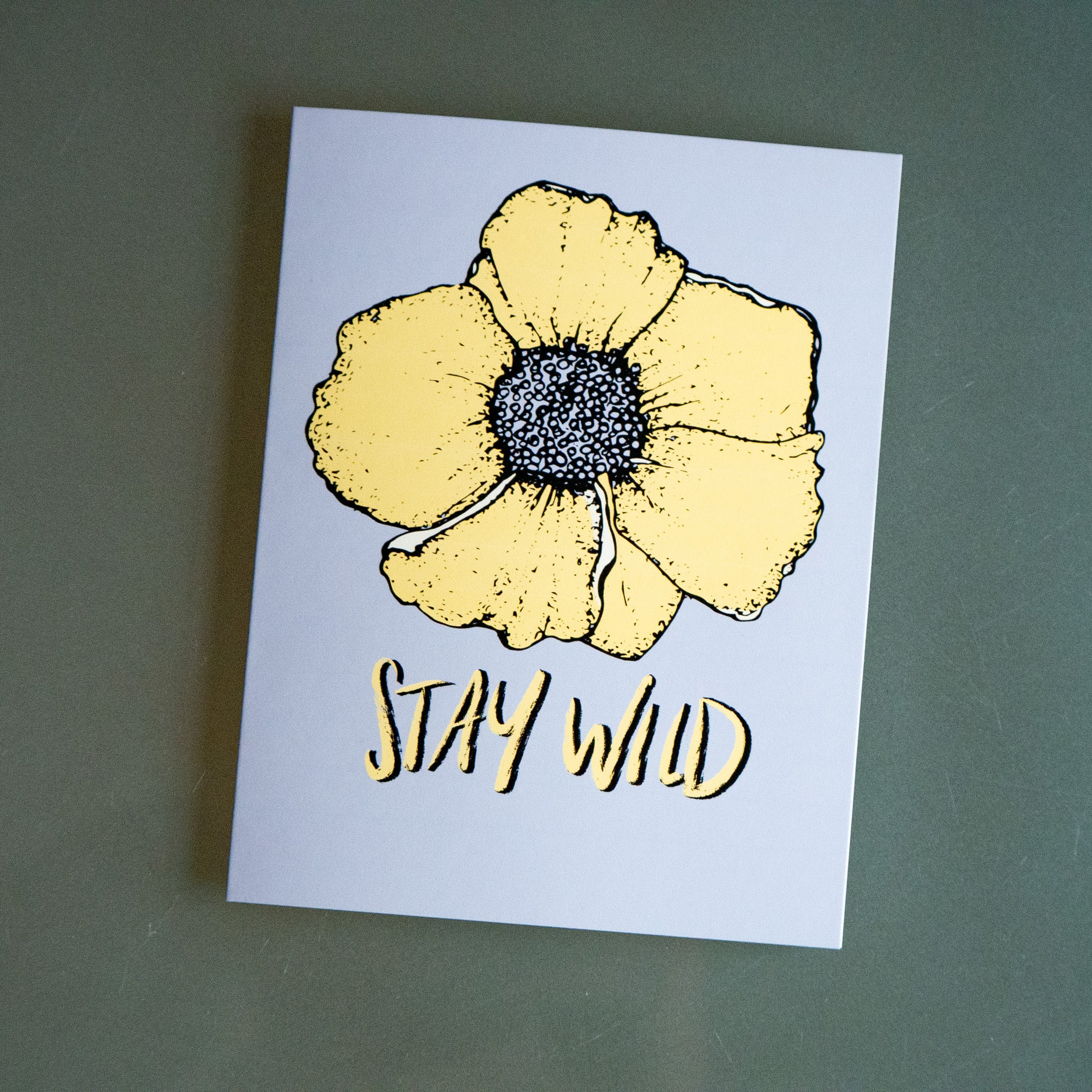 Stay Wild Greeting Card-Card-Roam Wild Designs
