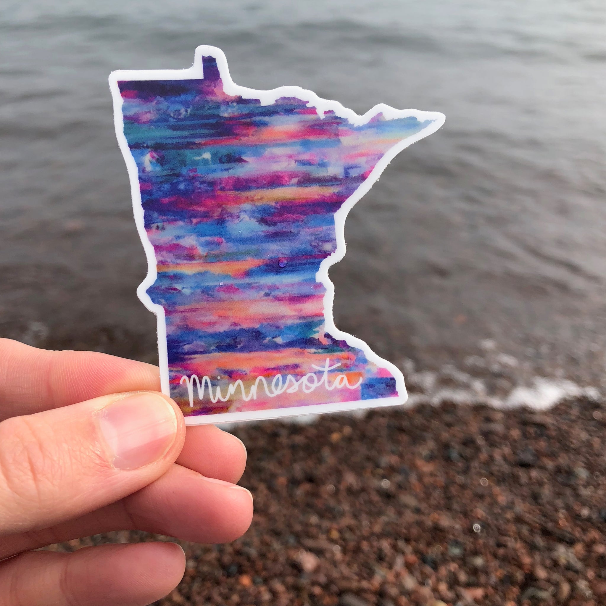 Minnesota Purple Rain State Sticker – Roam Wild Designs
