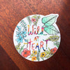 Tropical Wild at Heart-Vinyl Sticker-Roam Wild Designs