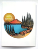 Sunrise and Pines Birthday-Card-Roam Wild Designs