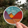 Take the Scenic Route Sticker-Vinyl Sticker-Roam Wild Designs