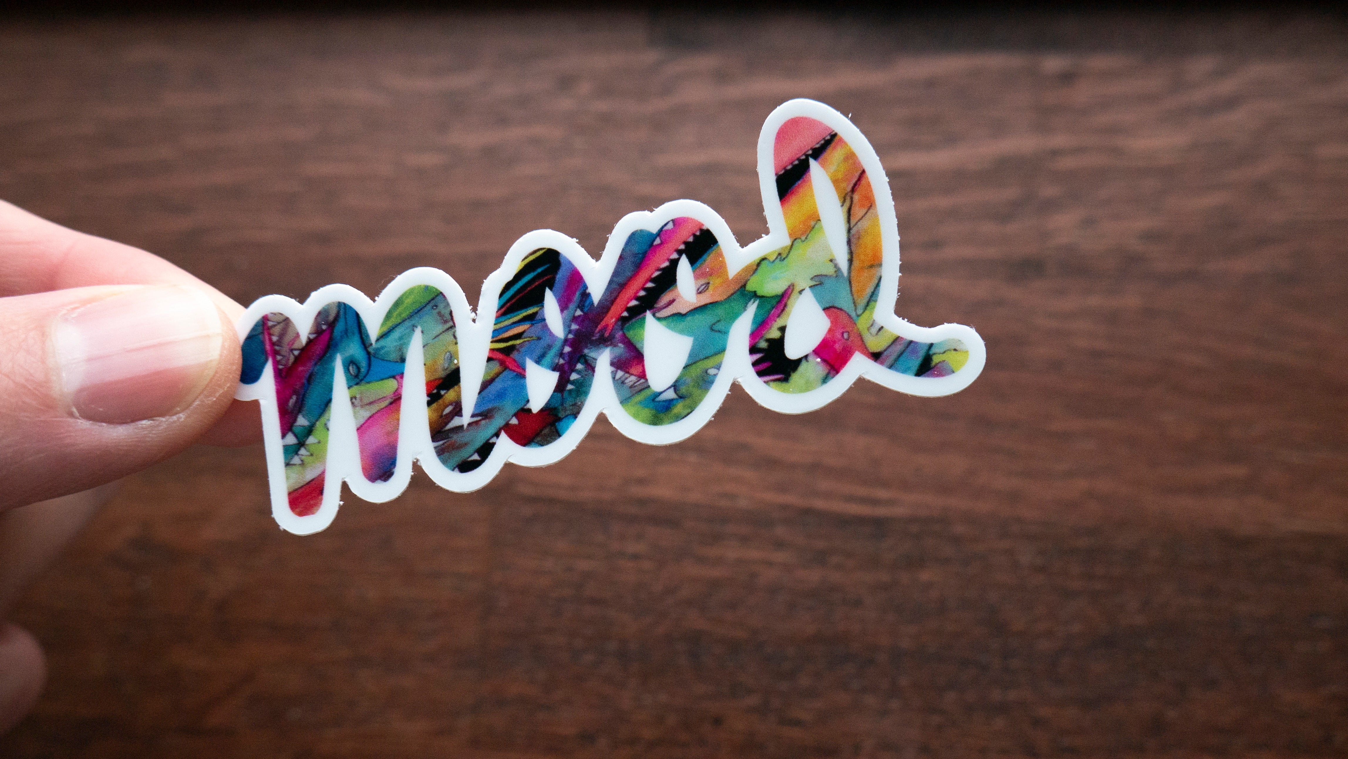 Mood Sticker-Vinyl Sticker-Roam Wild Designs