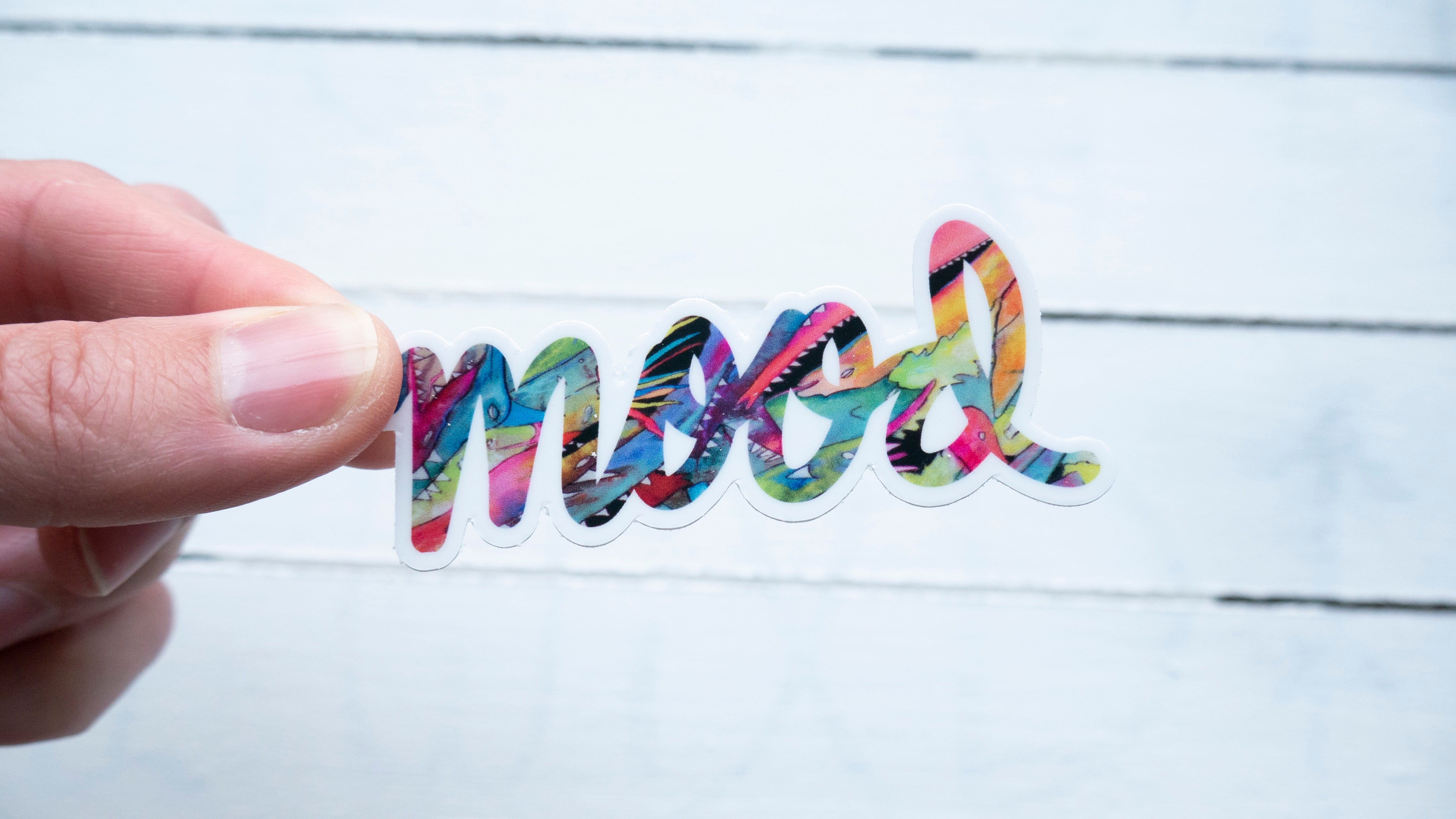 Mood Sticker-Vinyl Sticker-Roam Wild Designs