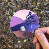 Campfire Under the Sunset Sticker-Vinyl Sticker-Roam Wild Designs