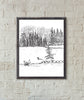Loon on the Lake Art Print-Print-Roam Wild Designs